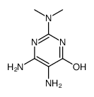 5,6-diamino-2-(dimethylamino)-1H-pyrimidin-4-one Structure