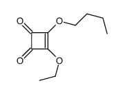 3-butoxy-4-ethoxycyclobut-3-ene-1,2-dione Structure