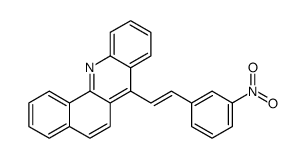 7-(m-Nitrostyryl)benz[c]acridine picture