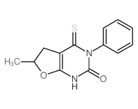 Furo[2,3-d]pyrimidin-2(1H)-one,3,4,5,6-tetrahydro-6-methyl-3-phenyl-4-thioxo- picture