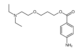 3-[β-(Diethylamino)ethoxy]propyl=p-aminobenzoate picture