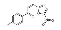 1-(4-methylphenyl)-3-(5-nitrofuran-2-yl)prop-2-en-1-one Structure