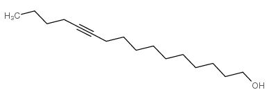 11-hexadecyn-1-ol Structure