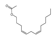 (4Z,7Z)-4,7-Tridecadien-1-yl acetate结构式