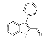 3-Phenyl-1H-indole-2-carbaldehyde Structure