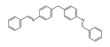 (1E,1'E)-N,N'-(methylenebis(4,1-phenylene))bis(1-phenylmethanimine) Structure