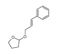 2-(3-phenyl-allyloxy)-tetrahydro-furan Structure