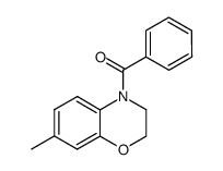 4-benzoyl-7-methyl-3,4-dihydro-2H-benzo[1,4]oxazine Structure