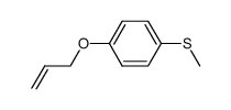 4-thiomethylphenyl allyl ester结构式