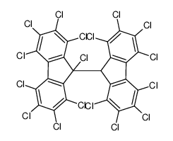 9H-Heptadecachloro-9,9'-bifluorenyl Structure