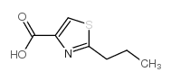 2-propyl-1,3-thiazole-4-carboxylic acid Structure