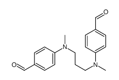 4-[3-(4-formyl-N-methylanilino)propyl-methylamino]benzaldehyde Structure