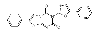 8-phenyl-3-(5-phenyl-1,3-oxazol-2-yl)-7-oxa-1,3,5-triazabicyclo[4.3.0]nona-5,8-diene-2,4-dione picture