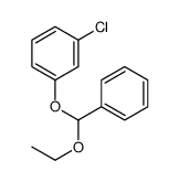 1-chloro-3-[ethoxy(phenyl)methoxy]benzene Structure