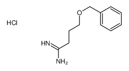 4-Benzyloxy-butyramidine HCl structure