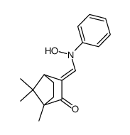 3-(N-hydroxy-anilinomethylene)-1,7,7-trimethyl-norbornan-2-one Structure