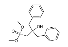 dimethyl (2-benzyl-2-hydroxy-3-phenyl)propylphosphonate Structure