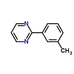 2-(3-Methylphenyl)pyrimidine Structure