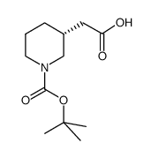 (R)-2-(1-(tert-Butoxycarbonyl)piperidin-3-yl)acetic acid picture