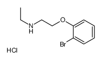 2-(2-bromophenoxy)-N-ethylethanamine,hydrochloride结构式