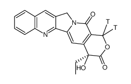 喜树碱[(G)3H]结构式