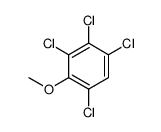 2,3,4,6-四氯苯甲醚结构式