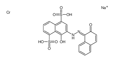 sodium [4-hydroxy-3-[(2-hydroxy-1-naphthyl)azo]naphthalene-1,5-disulphonato(4-)]chromate(1-) picture