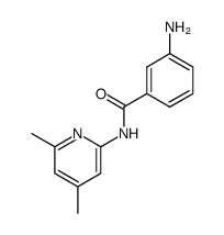 3-amino-N-(4,6-dimethyl-2-pyridinyl)benzamide Structure