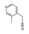 2-(3-methylpyridin-4-yl)acetonitrile Structure