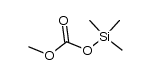 methyl (trimethylsilyl) carbonate Structure