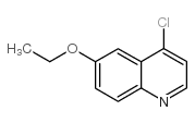 4-氯-6-乙氧基喹啉结构式