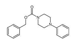 benzyl 4-phenylpiperazine-1-carboxylate结构式