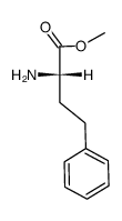 L-高苯丙氨酸甲酯结构式