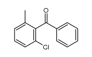 2-chloro-6-methylbenzophenone结构式