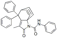 4-Methyl-6,6-diphenyl-2-(N-phenylcarbamoyl)-2-azatricyclo[5.2.2.0(1,5) ]undeca-4,8,10-trien-3-one Structure