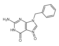 9-benzylguanine 7-oxide Structure