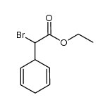 ethyl 2-bromo-2-(cyclohexa-2,5-dienyl)acetate Structure