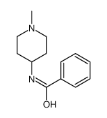 N-(1-methylpiperidin-4-yl)benzamide结构式