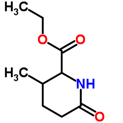 Ethyl 3-methyl-6-oxo-2-piperidinecarboxylate Structure