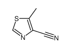 4-THIAZOLECARBONITRILE, 5-METHYL-结构式