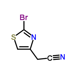 (2-Bromo-1,3-thiazol-4-yl)acetonitrile Structure