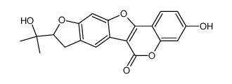 bavacoumestan B Structure