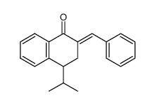 2-benzylidene-4-isopropyl-tetraline-1-one Structure