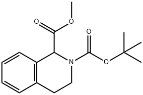 2-BOC-1,2,3,4-四氢异喹啉-1-甲酸甲酯图片