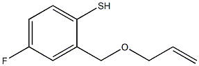 4-fluoro-2-(prop-2-enoxymethyl)benzenethiol Structure