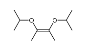 (Z)-2,3-diisopropoxybut-2-ene结构式