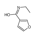 3-Furancarboxamide,N-ethyl-(9CI) Structure