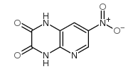 7-Nitro-1,4-dihydro-pyrido[2,3-b]pyrazine-2,3-dione Structure