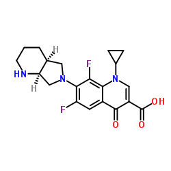 8-氟莫西沙星结构式