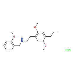 25P-NBOMe (hydrochloride)结构式